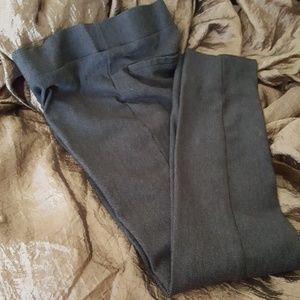 eci of New York Charcoal Grey Leggings Size S NEW